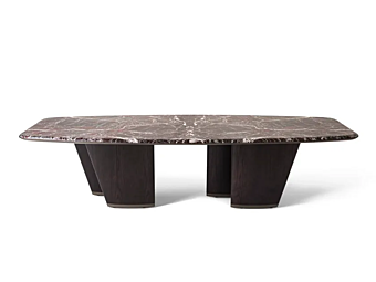 Barrel Shaped Marble Table Mistral GIORGETTI