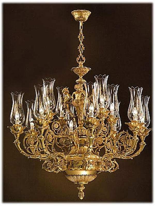 Chandelier FBAI 4223/8+4 factory FBAI from Italy. Foto №1