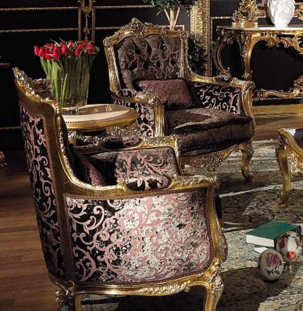 Armchair ASNAGHI INTERIORS LC6001 factory ASNAGHI INTERIORS from Italy. Foto №1