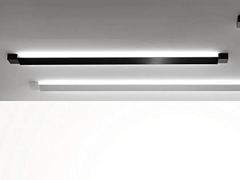 Aluminium ceiling lamp Pivot Fabbian factory Fabbian from Italy