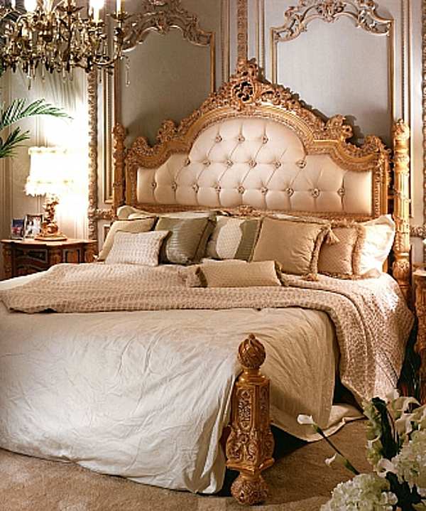 Bed ASNAGHI INTERIORS L11001 factory ASNAGHI INTERIORS from Italy. Foto №1