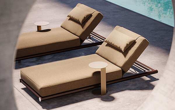 Chaise lounge RUGIANO PUAM/S1 factory RUGIANO from Italy. Foto №2