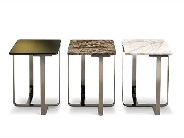 Square Marble High Side Table i 4 Mariani Joshua factory i 4 Mariani from Italy. Foto №1
