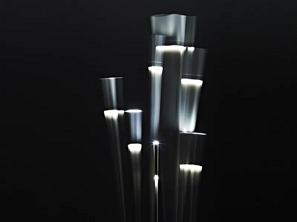 Plastic floor lamp Fabbian Giunco factory Fabbian from Italy. Foto №3