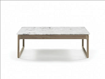 Rectangular coffee table wood FLEXFORM Brig factory FLEXFORM from Italy