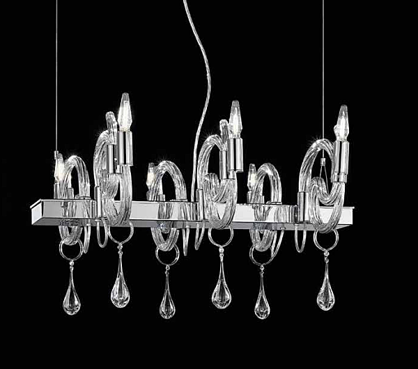 Chandelier SYLCOM 2000/6 factory SYLCOM from Italy. Foto №1