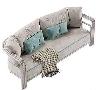 Couch RUGIANO DICA1/P factory RUGIANO from Italy