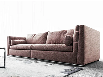 Fabric sofa with upholstered back ERBA ITALIA Get Back