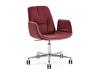 Height Adjustable Office Chair with Armrests Eforma Lisa 5 Ways factory Eforma from Italy