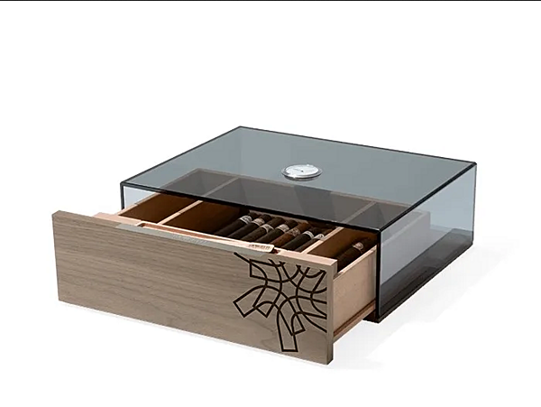 Wood and Glass Humidor Club GIORGETTI GA411G factory GIORGETTI from Italy. Foto №2