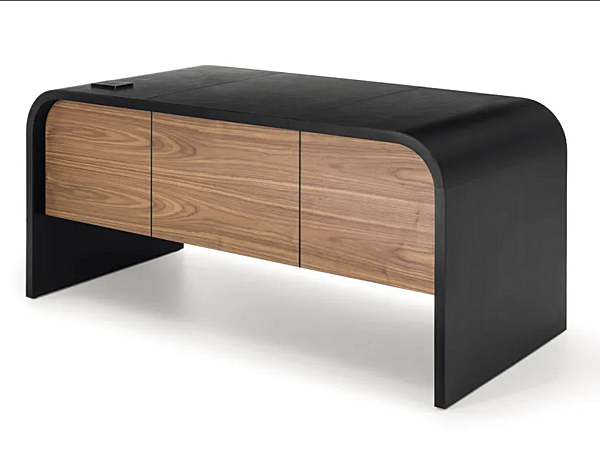 Rectangular wooden writing desk with drawers i 4 Mariani Nami factory i 4 Mariani from Italy. Foto №2