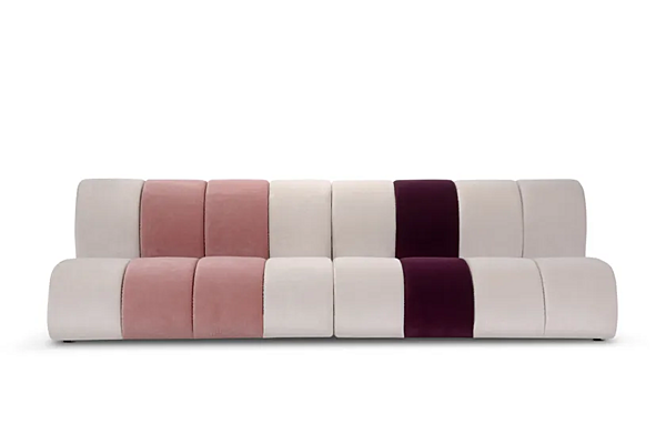 Modular upholstered sofa Nibbler Adrenalina "LINEARE 1 IMB1050317, LINEARE 2 IMB1050318" factory ADRENALINA from Italy. Foto №2