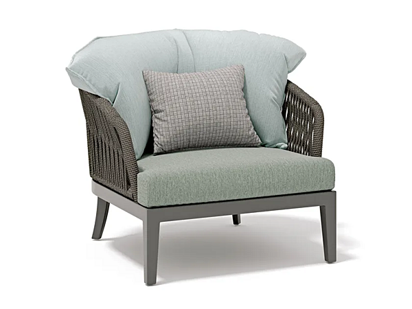 Garden Armchair with Armrests Fabric Atmosphera Dream 2.0 DR.PL factory ATMOSPHERA from Italy. Foto №1