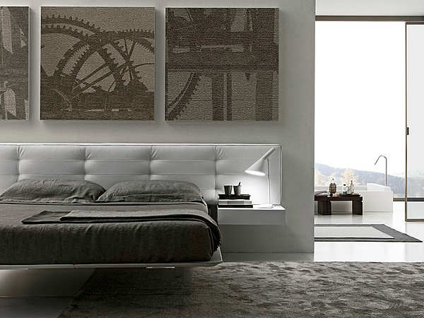 Bed Presotto Italia WING SYSTEM UP factory PRESOTTO ITALIA from Italy. Foto №3