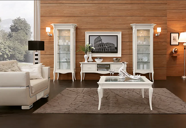 Display cabinet with integrated lighting MARZORATI Montecarlo factory MARZORATI from Italy. Foto №7