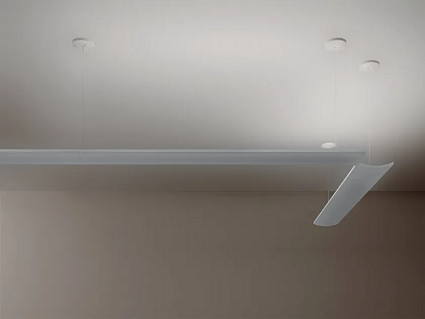 LED Pendant Lamp in Extruded Aluminium by Artemide Surf System factory Artemide from Italy. Foto №1