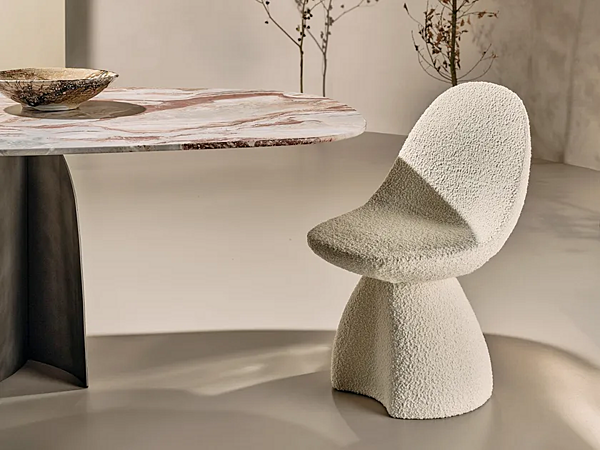 Upholstered chair with soft back Nature Design Franco Mario Nest factory NATURE DESIGN  (FRANCO MARIO) from Italy. Foto №6