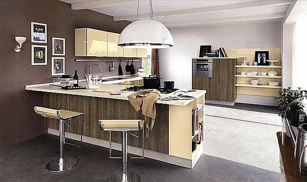 Kitchen LUBE CUCINE Essenza-9 factory LUBE CUCINE from Italy. Foto №1