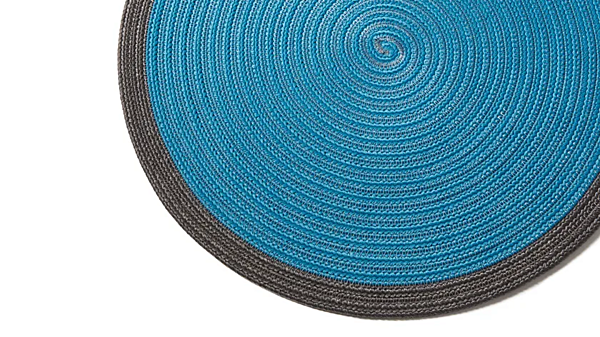 Woven Round Polypropylene Placemat CASSINA Mboro factory CASSINA from Italy. Foto №5