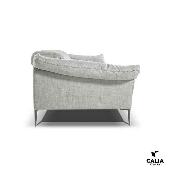 Three-Seater Fabric Sofa with Removable Cover Calia Italia Elisir CAL 1078 factory Calia Italia from Italy. Foto №5