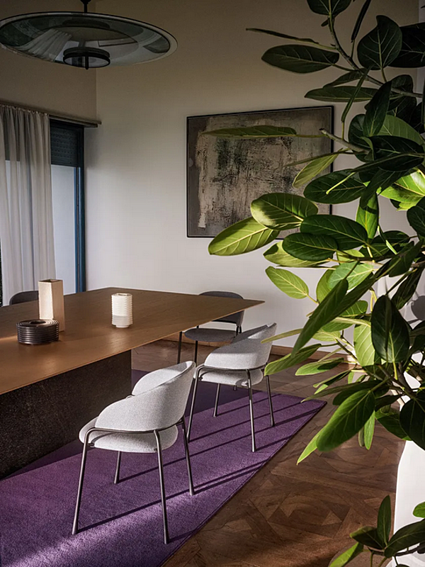 Fabric easy chair with armrests Potocco Fast 946 P 946/P factory POTOCCO from Italy. Foto №3