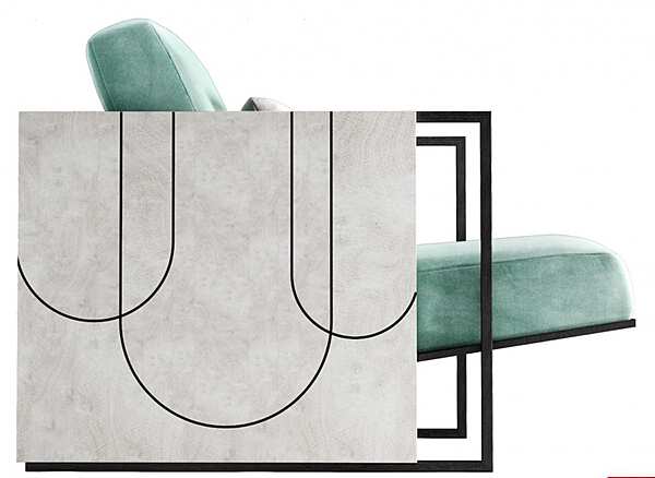 Armchair ROSSATO RHC-21 factory ROSSATO from Italy. Foto №1