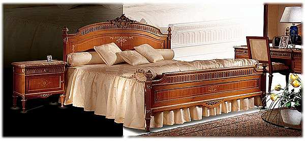 Bed OAK E5602 factory OAK from Italy. Foto №1