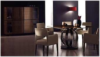 Composition  MALERBA "SOLITAIRE" dining room  301