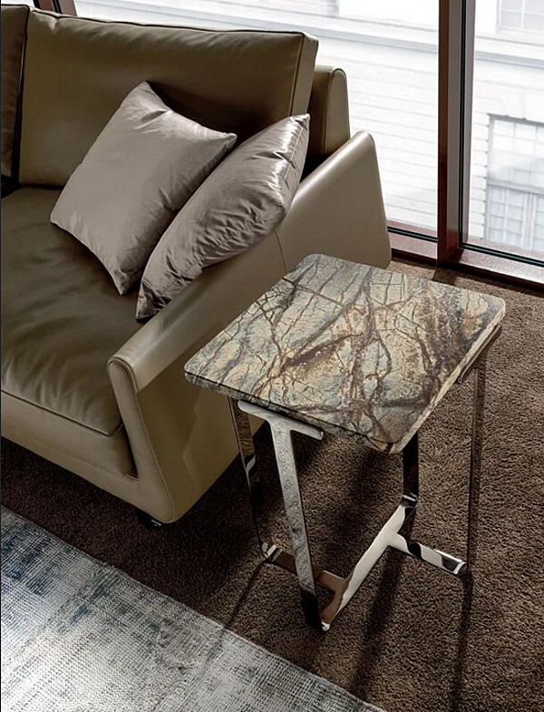 Square Marble High Side Table i 4 Mariani Joshua factory i 4 Mariani from Italy. Foto №3