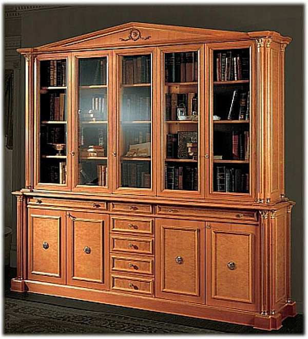 Bookcase OAK E6041 factory OAK from Italy. Foto №1