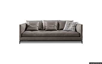 Couch Minotti Andersen Slim 103 "Quilt" Couch Minotti Andersen Slim 103 "Quilt" factory Minotti from Italy