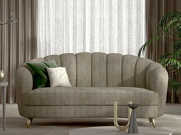 Fabric sofa Oliver CASA +39 C22503, C22504 factory CASA +39 from Italy. Foto №1