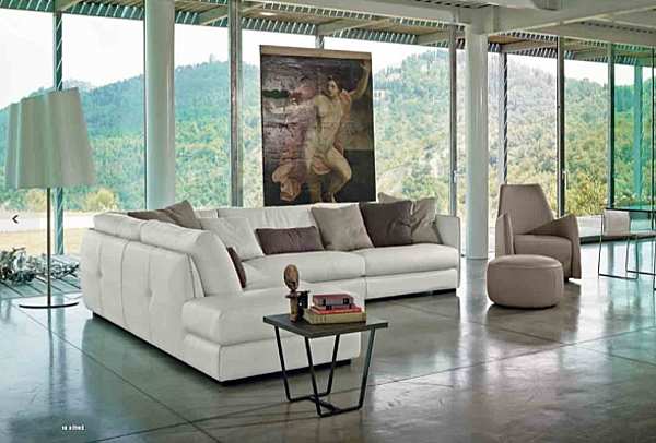 Couch GAMMA ARREDAMENTI alfred S05 + D03 factory GAMMA ARREDAMENTI from Italy. Foto №2