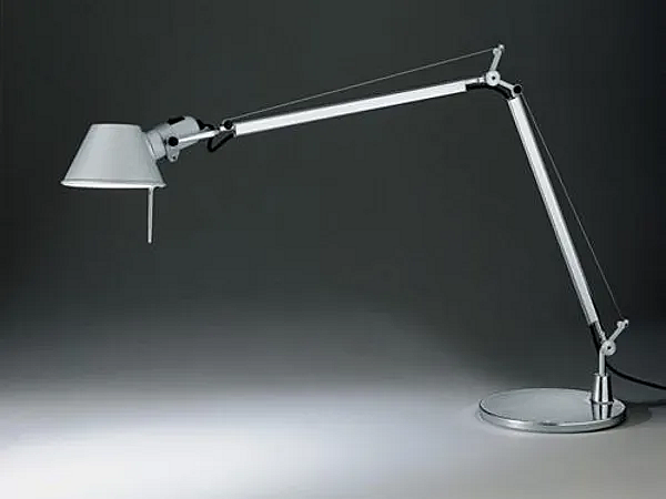 Aluminium Table Lamp with Swing Arm Tolomeo Mini Artemide A005500 factory Artemide from Italy. Foto №3