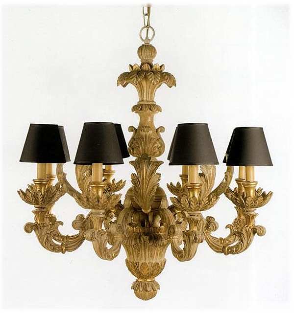Chandelier CHELINI 876/G factory CHELINI from Italy. Foto №1