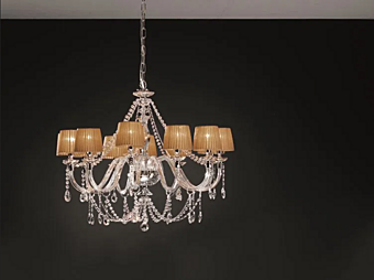Chandelier with Swarovski Crystals Arcobaleno L12 Euroluce Lampadari Chandelier with Swarovski Crystals Arcobaleno L12 Euroluce Lampadari factory EUROLUCE LAMPADARi from Italy