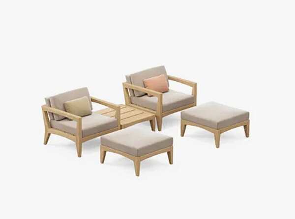 Poof ROYAL BOTANIA ZNTL 75T factory ROYAL BOTANIA from Italy. Foto №3