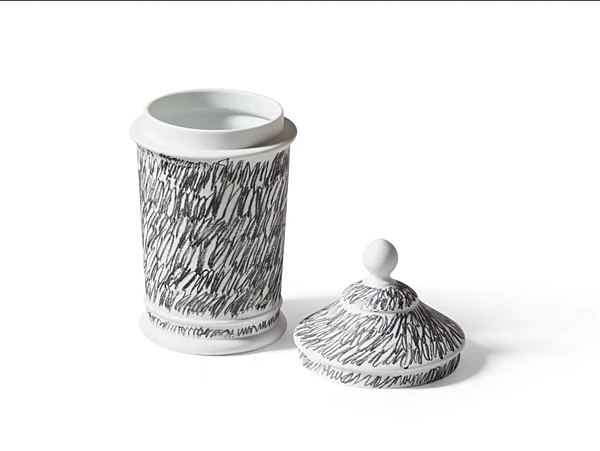 Porcelain candle holder CASSINA Post Scriptum factory CASSINA from Italy. Foto №12