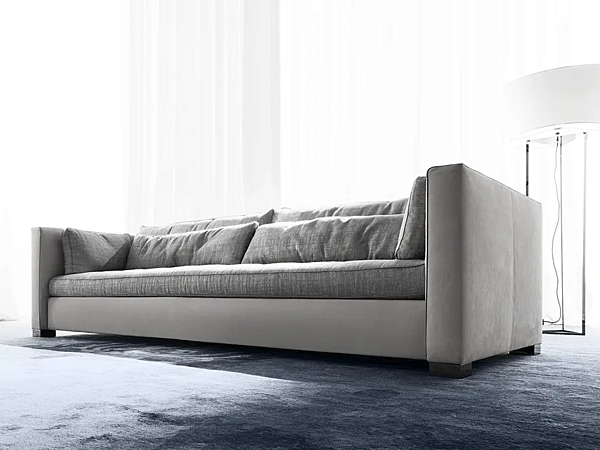 Fabric sofa with soft back ERBA ITALIA Alchimia factory ERBA ITALIA from Italy. Foto №1