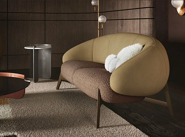 Two-seater fabric sofa Michelia CASA +39 EMI003 factory ENCORE (by CASA +39) from Italy. Foto №2