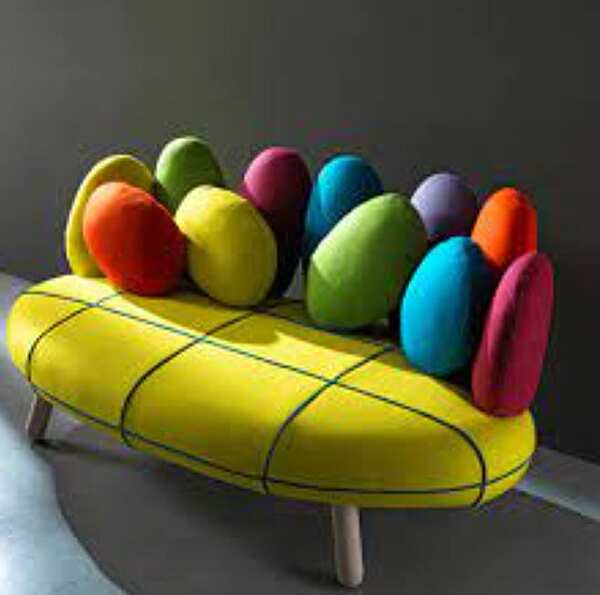 Couch DOMINGO SALOTTI  Jelly factory DOMINGO SALOTTI from Italy. Foto №3