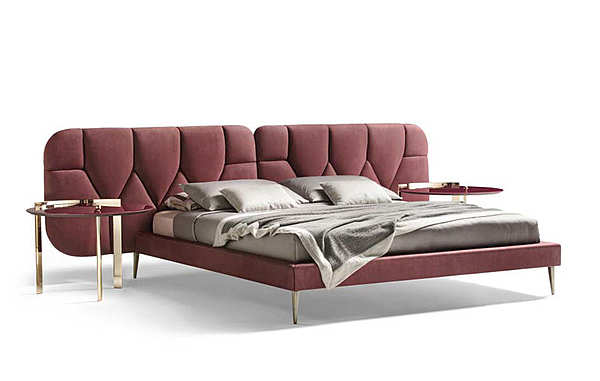 Bed ANGELO CAPPELLINI Opera DOROTHY 42900 factory ANGELO CAPPELLINI from Italy. Foto №1