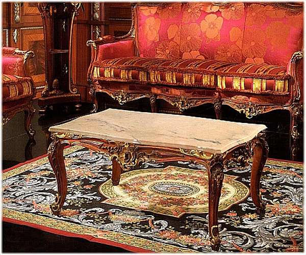 Coffee table CARLO ASNAGHI STYLE 10542 factory CARLO ASNAGHI STYLE from Italy. Foto №1