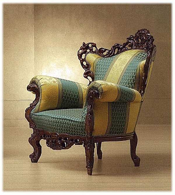 Armchair MORELLO GIANPAOLO 631/K poltrona factory MORELLO GIANPAOLO from Italy. Foto №1