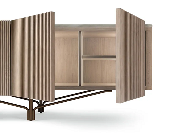 Walnut Sideboard Charlotte GIORGETTI 85010, 85011, 85020, 85021 factory GIORGETTI from Italy. Foto №4