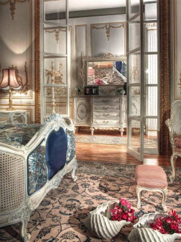 Bed ASNAGHI INTERIORS GD6901 factory ASNAGHI INTERIORS from Italy. Foto №1