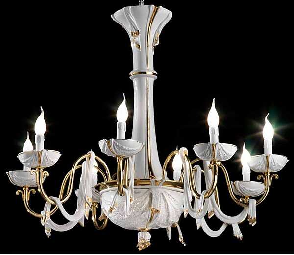 Chandelier LORENZON (F.LLI LORENZON) LL.16/BO/8F factory LORENZON (F.LLI LORENZON) from Italy. Foto №1