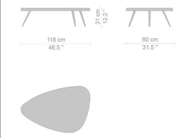 Garden table with multi-layer wood top CASSINA Mexique Outdoor factory CASSINA from Italy. Foto №25