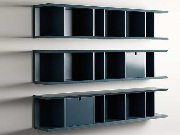 Bookcase MERIDIANI (CROSTI) HARRIS factory MERIDIANI (CROSTI) from Italy. Foto №2