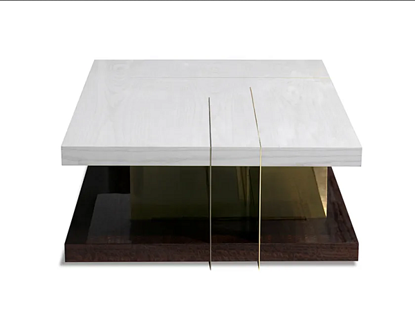 Rectangular wooden coffee table Lallan BRABBU factory BRABBU from Italy. Foto №4